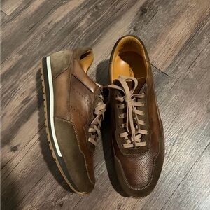 Magnanni Men’s Brown Leather and Suede Size 11.5